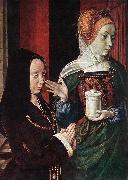 Master of Moulins Mary Magdalen and a Donator china oil painting artist